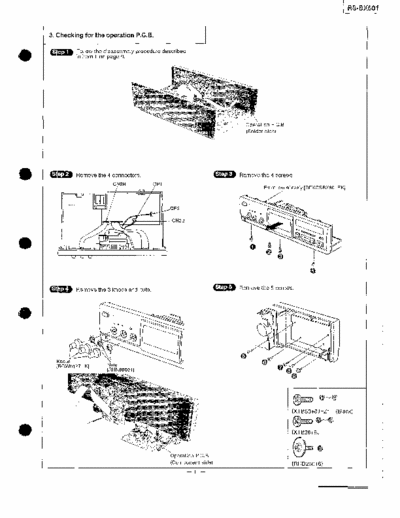 Panasonic/Technics RS-BX601 service manual